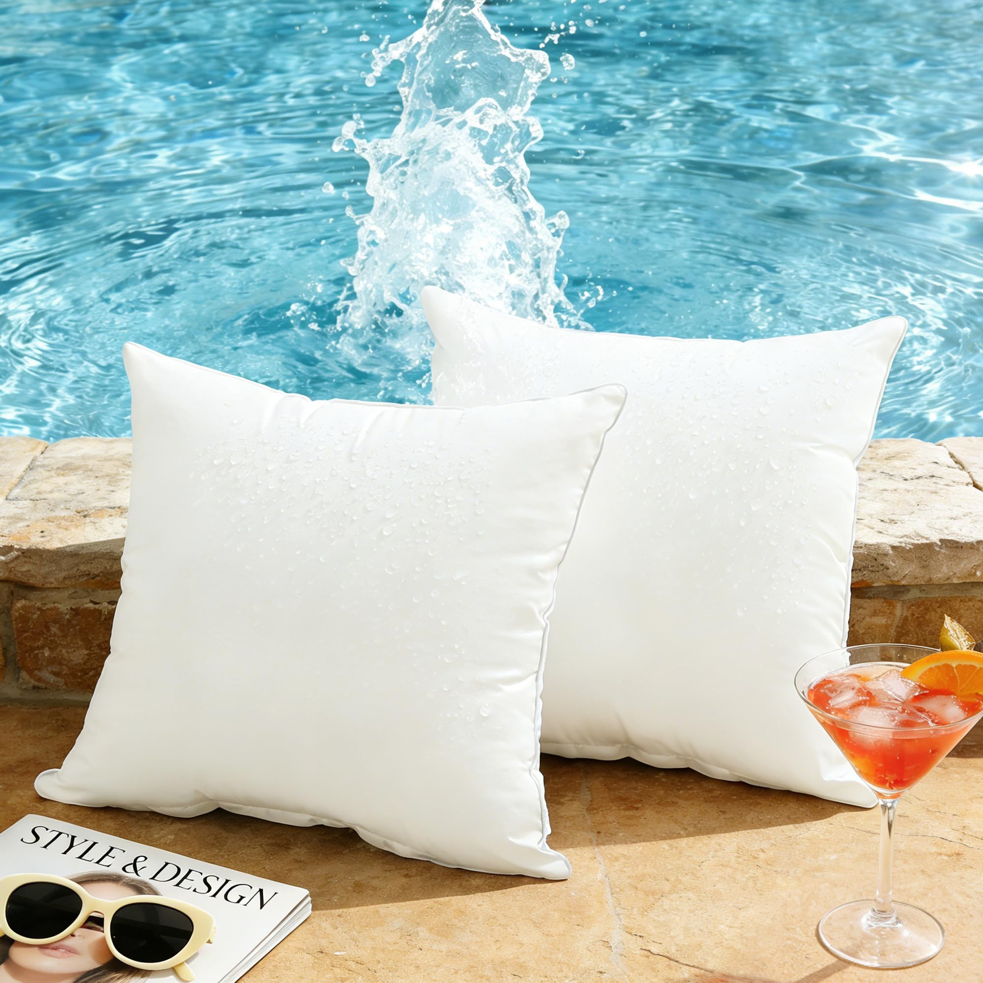 Oubonun placed on a bed showing versatile indoor and outdoor styling