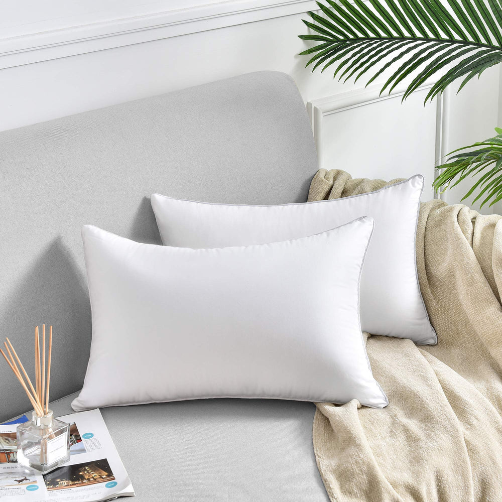 Oubonun lumbar insert styled on sofa adding comfort and decorative accent