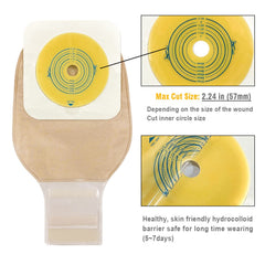 OUCHAN close-up of Vercol velcro closure demonstrating quick sealing benefit
