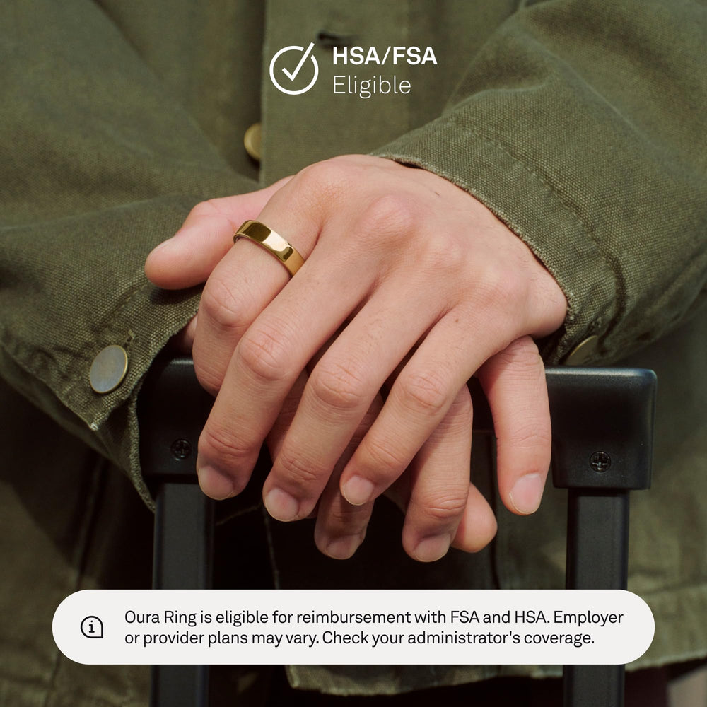 OURA ring 5 size comparison finger scale showing correct sizing importance benefit