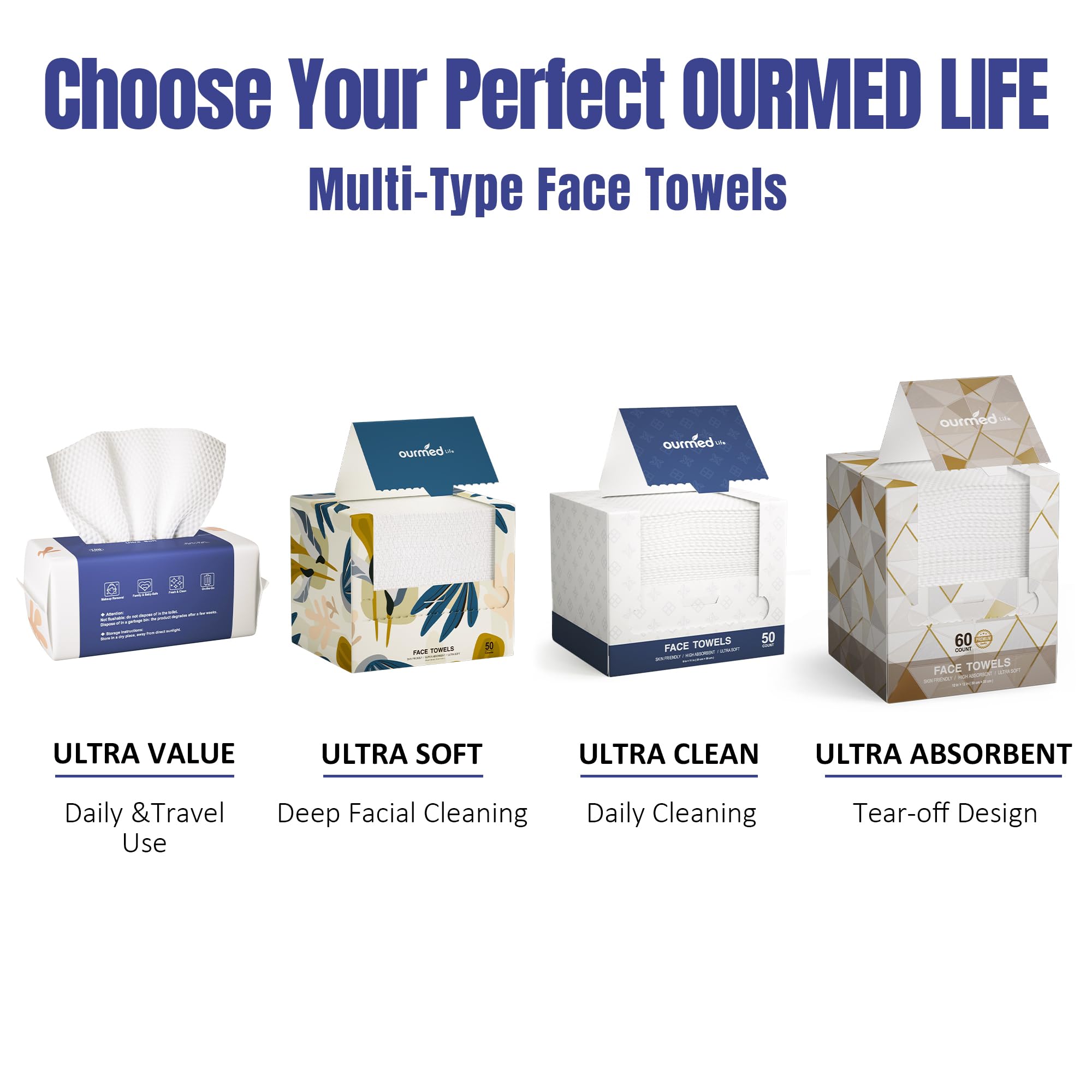 Ourmed Life product label close-up emphasizing safety and no harsh additives