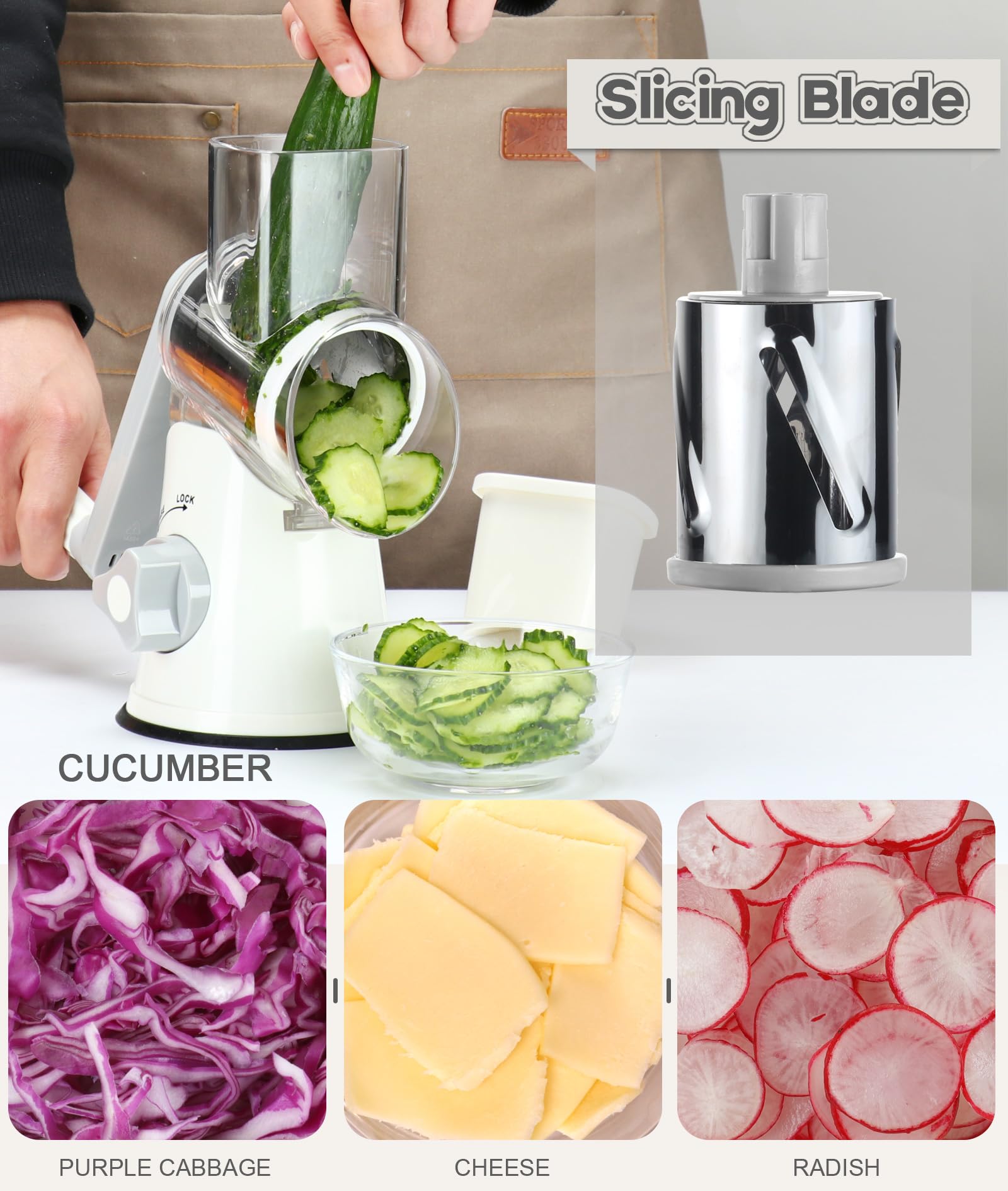 Ourokhome handle and crank mechanism demonstrating comfortable grip and smooth rotation