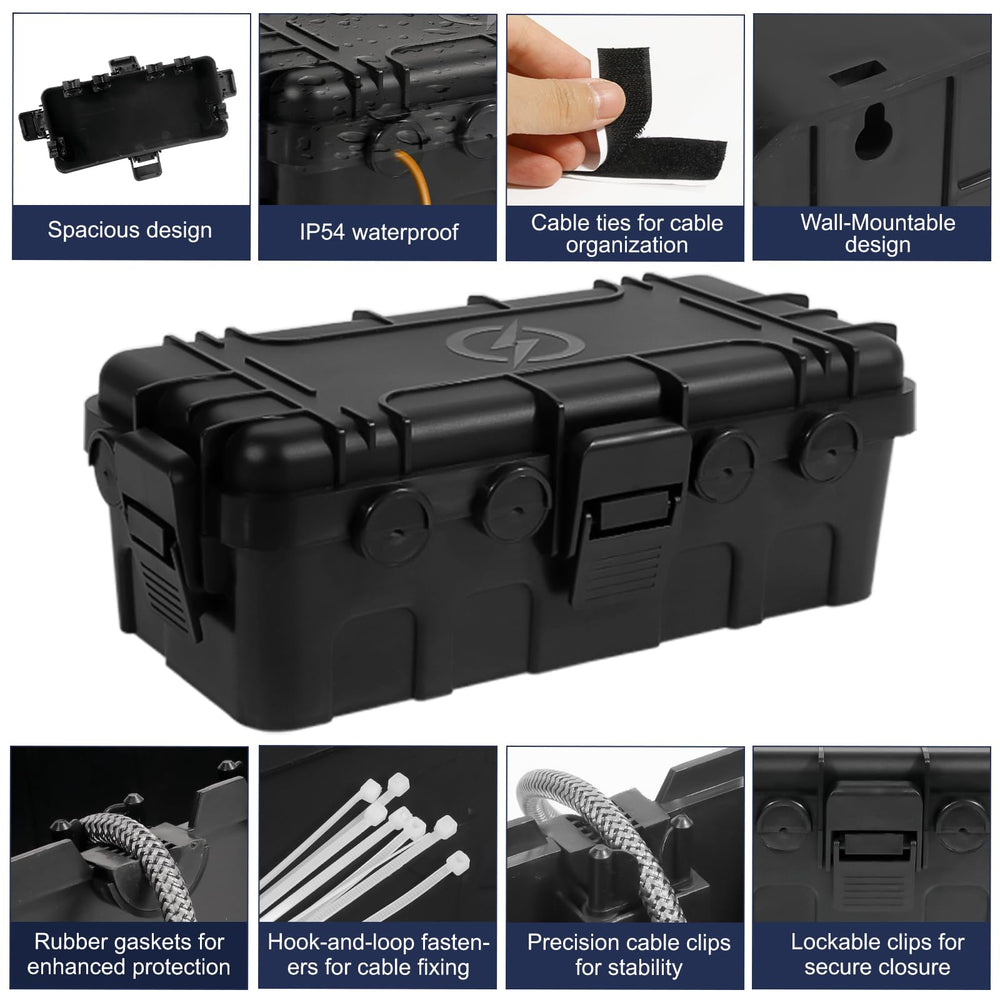 OUTDSPLY non-slip base and drain grooves for stable outdoor use