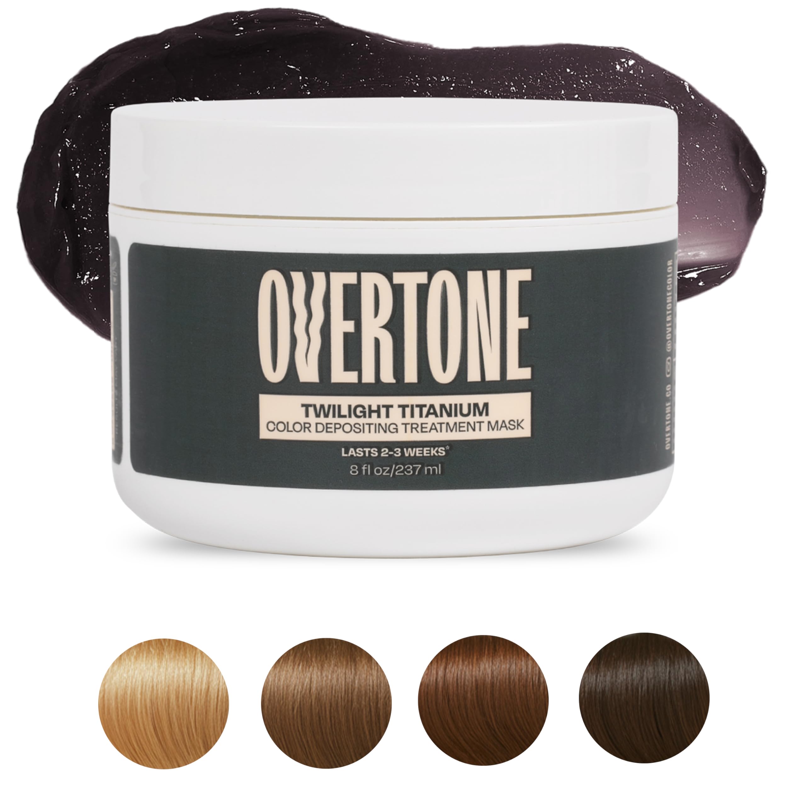 oVertone open jar texture showing creamy pigment and nourishing moisture benefits