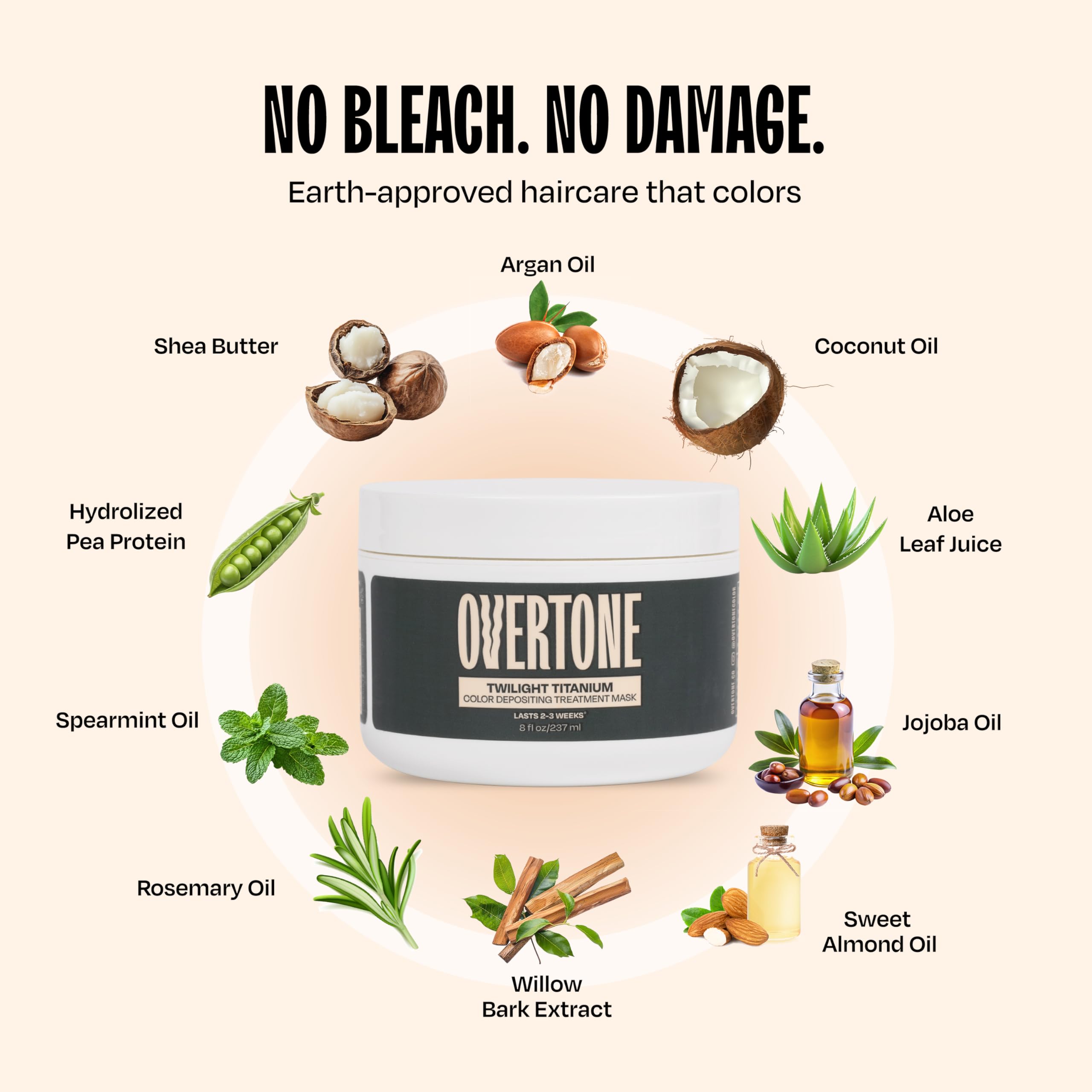 oVertone product lineup on shelf showing shade option variety and color layering