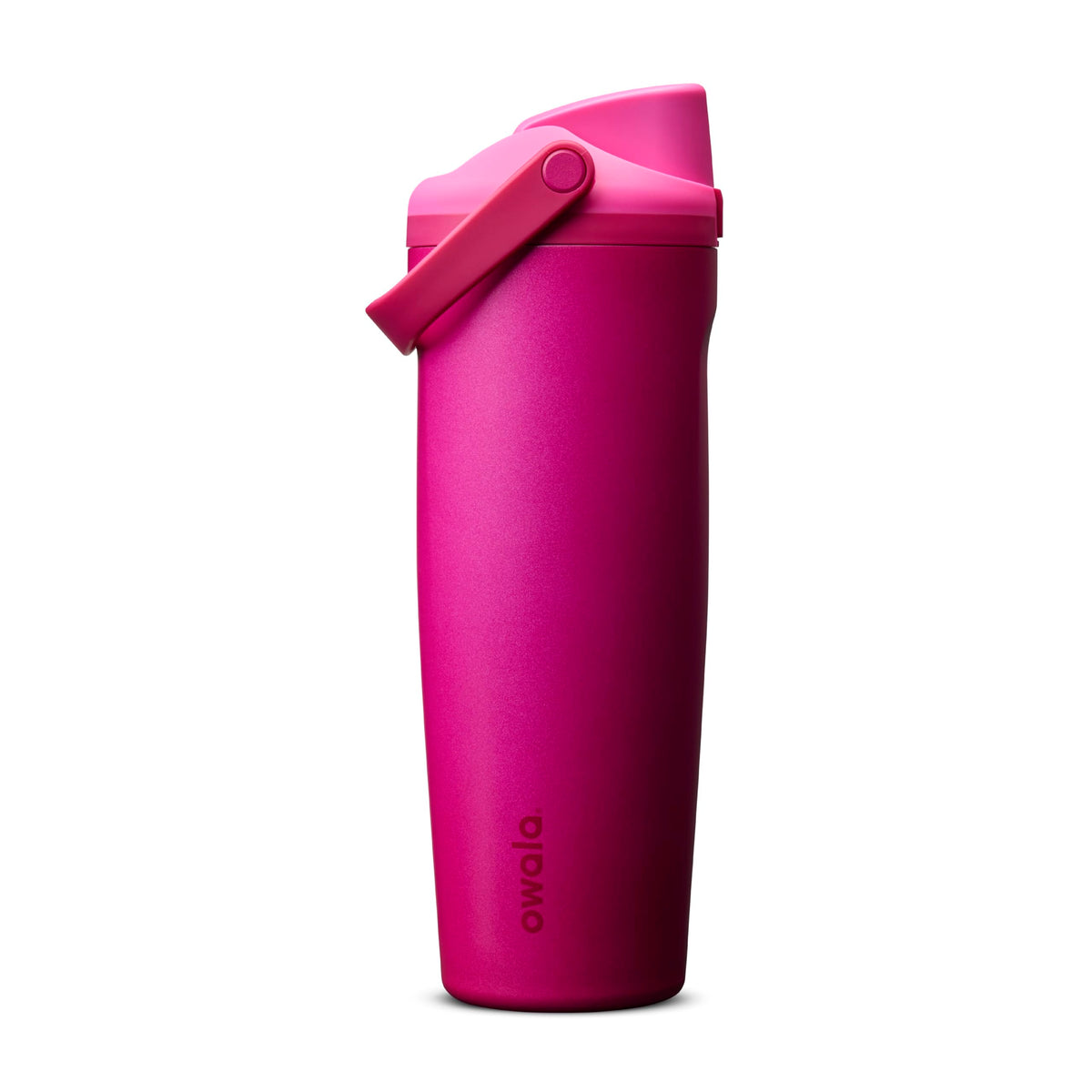 Owala FreeSip Sway front view showing sleek bottle and secure lid for versatile hydration