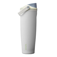 Owala FreeSip Sway front view showing sleek bottle and color, highlights capacity