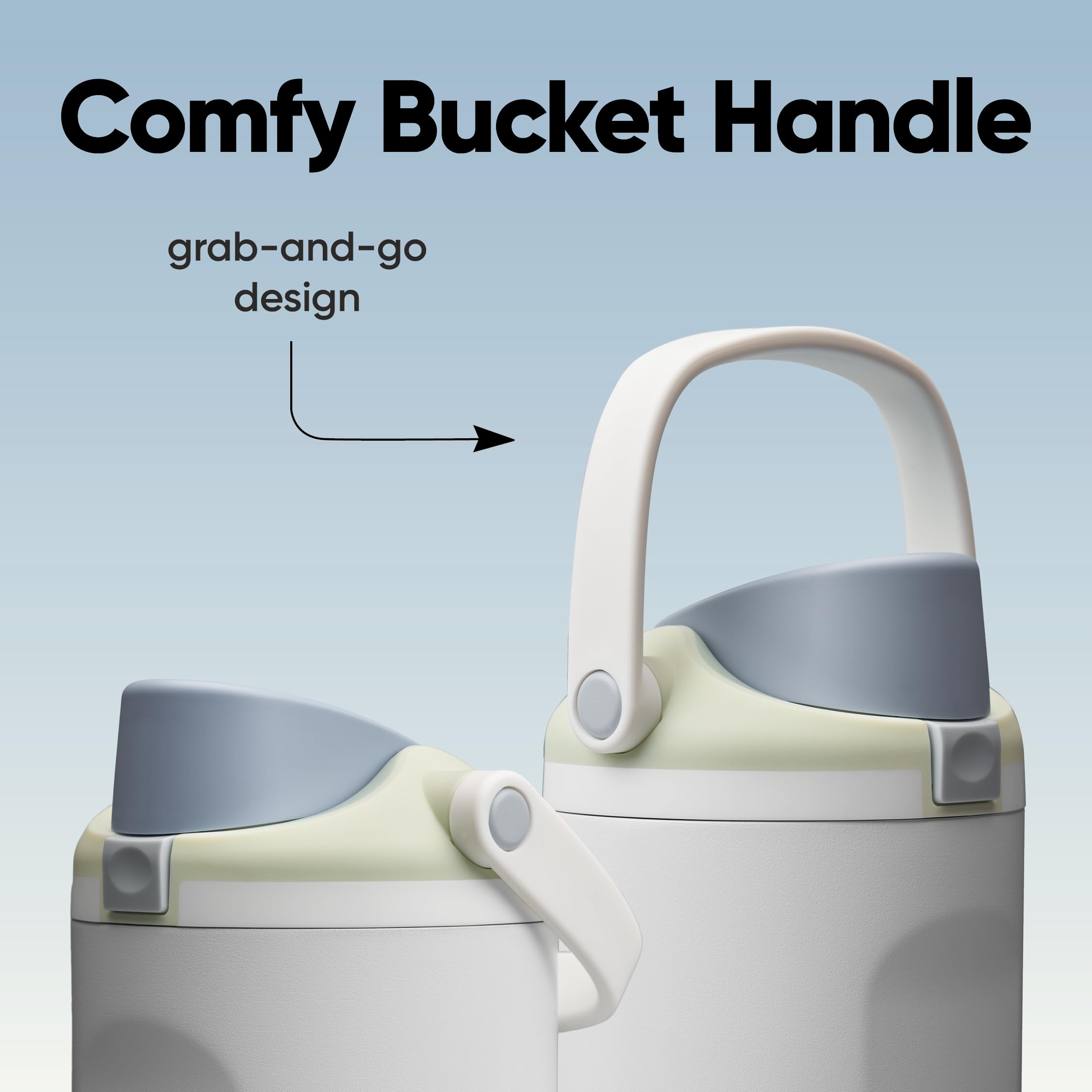 Owala FreeSip Sway seated in a car cupholder, fits most cupholders for travel convenience