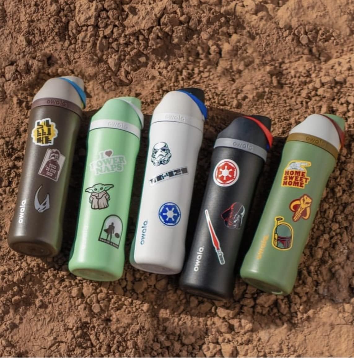 Owala Stormtrooper in backpack pocket showing convenience for daily carry