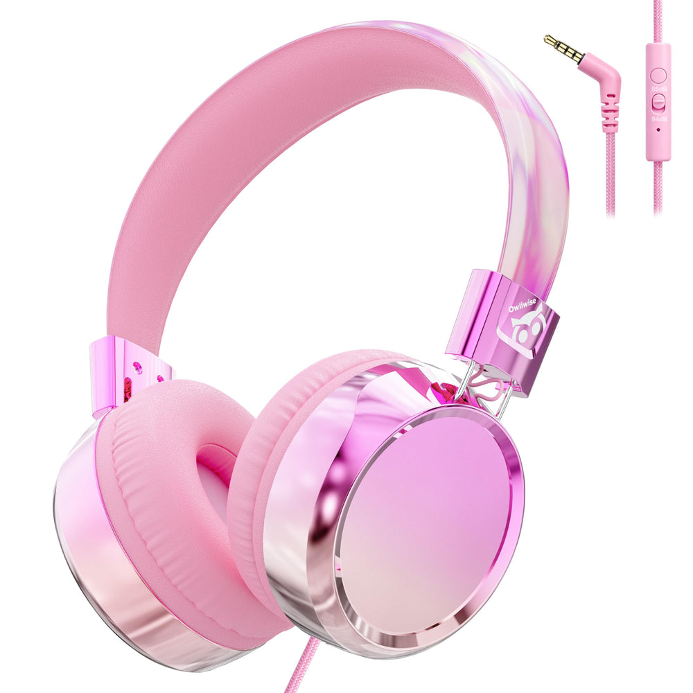Owliwise front view showing electroplated gradient and kid-friendly shape for style