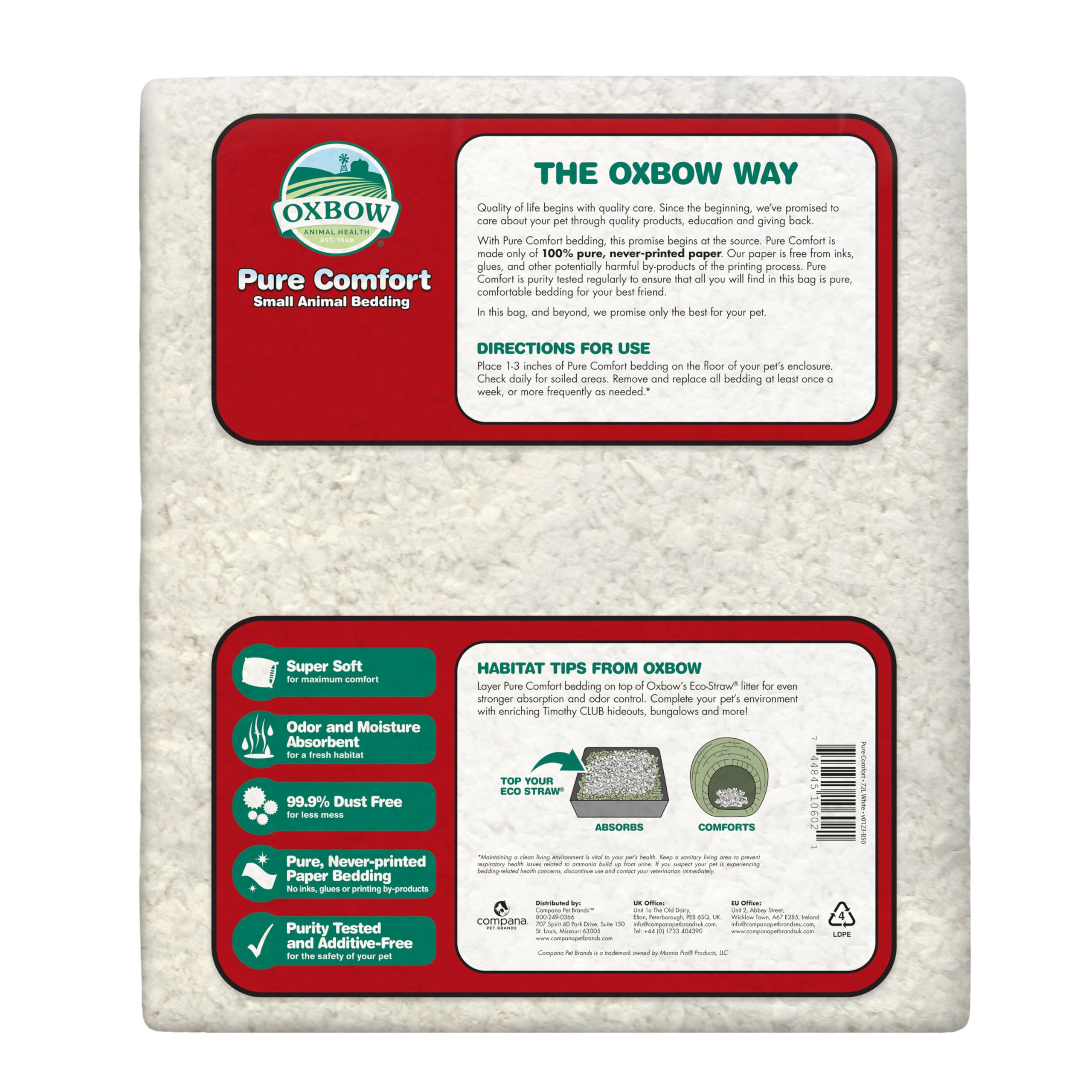 Oxbow close-up of soft paper texture offering gentle comfort