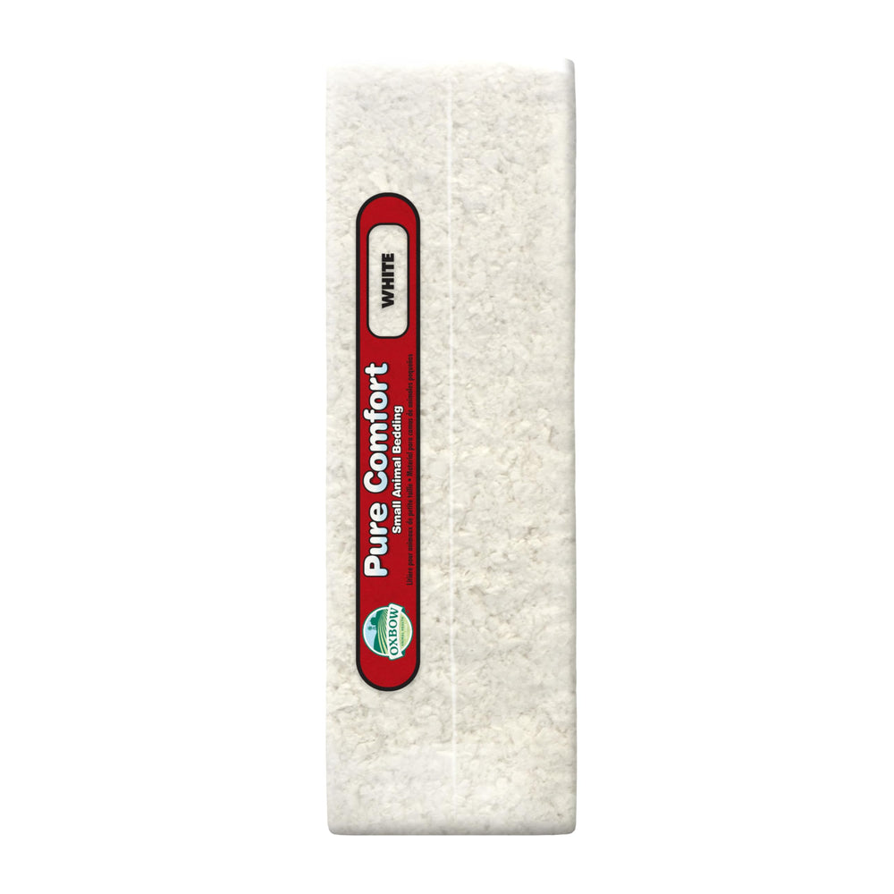Oxbow white fiber detail showing pure unprinted paper safety