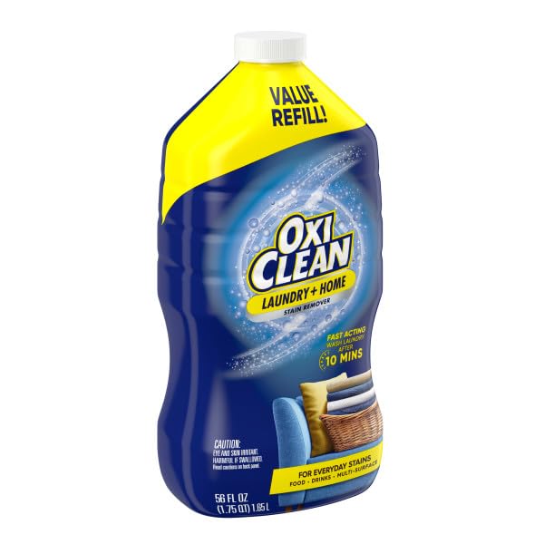 OxiClean oxygen bubble graphic highlighting active stain-fighting action