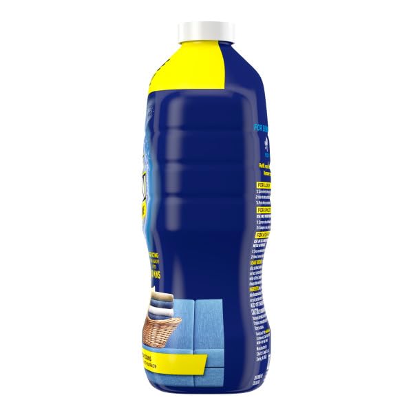 OxiClean in a home laundry setting with family clothes showing everyday usefulness