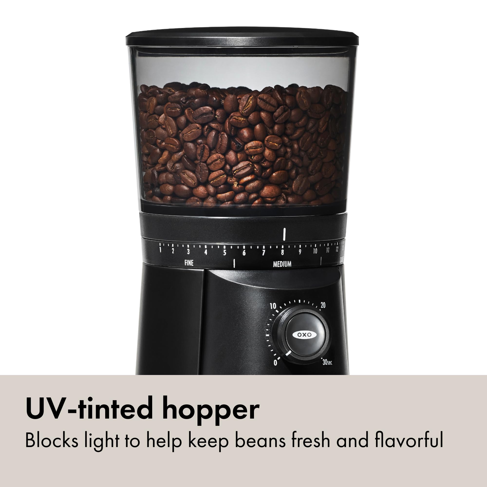 OXO Brew removable grounds container for easy cleaning and convenient transfer