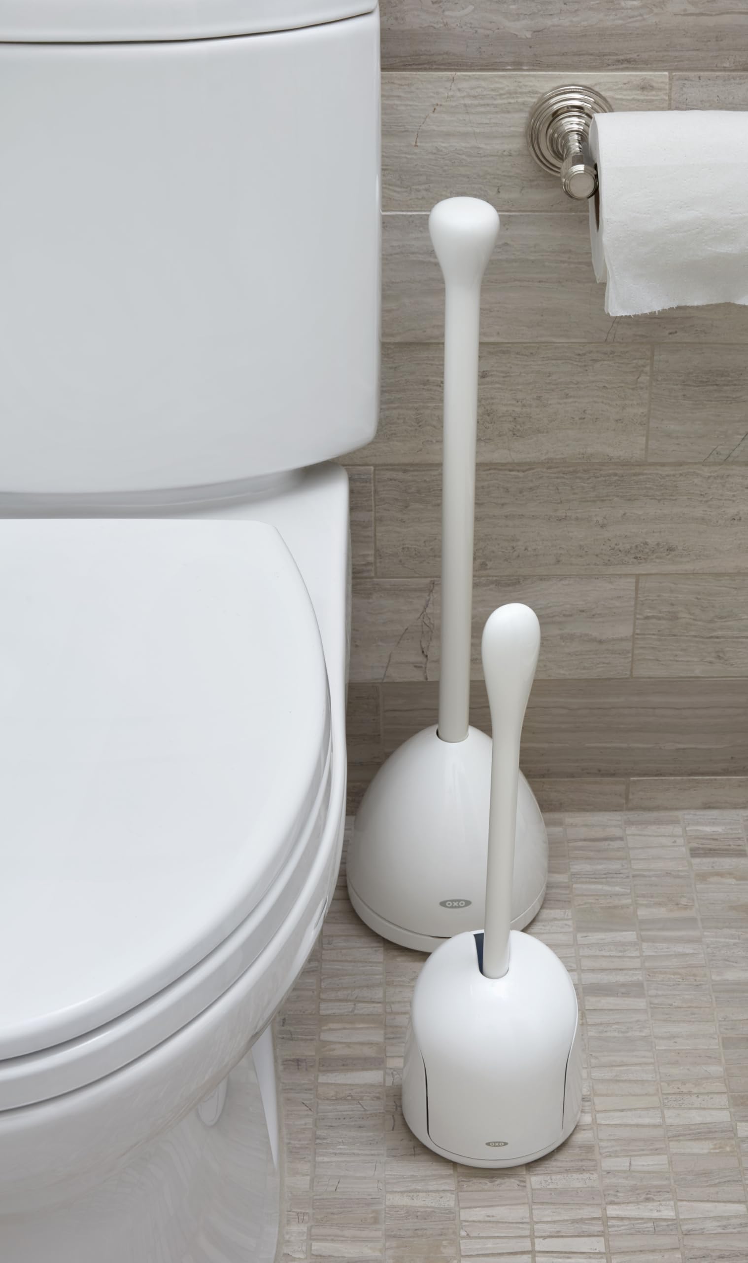 OXO bristles detail showing sturdy fibers for deep cleaning