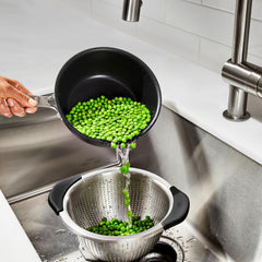 OXO Good Grips elevated non-slip handle close-up for secure comfortable lifting