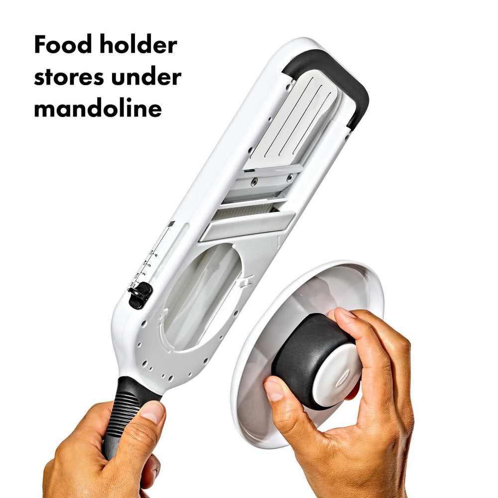 OXO Good Grips stored in drawer illustrating space-saving storage benefit