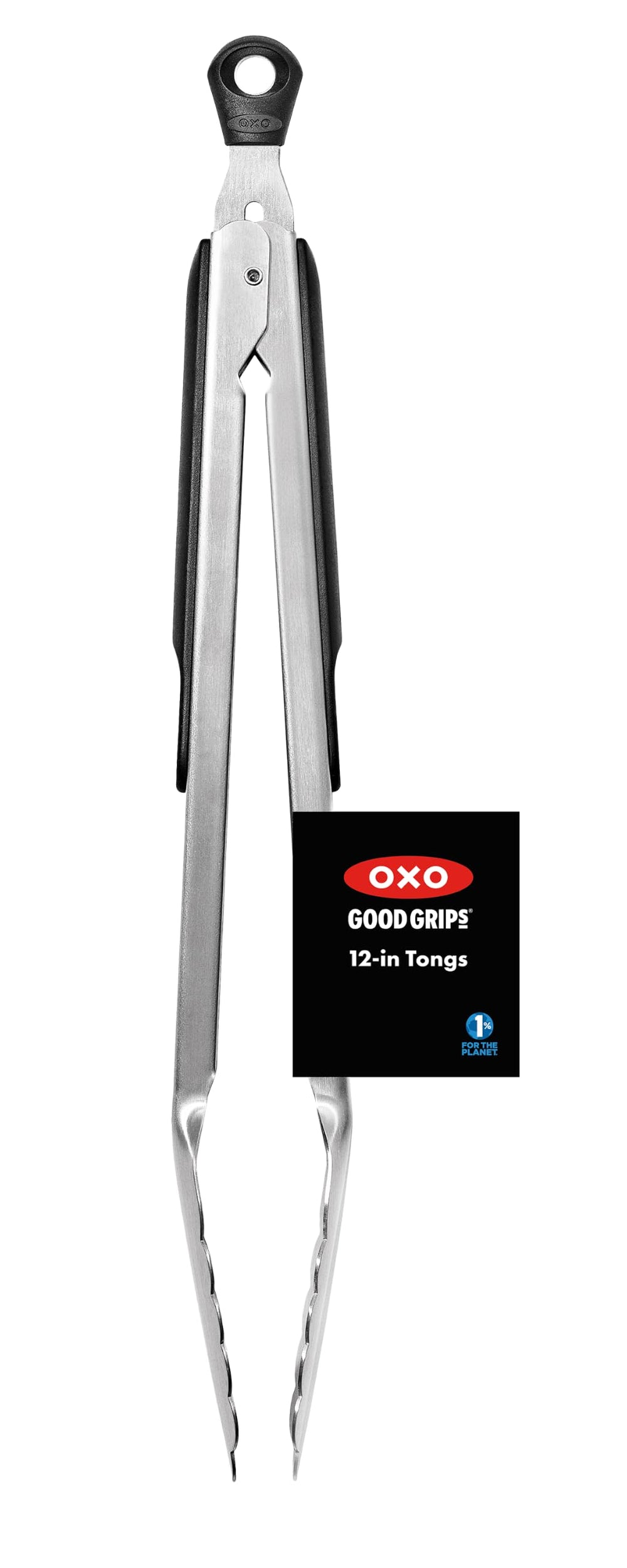 OXO Good Grips hanging on hook for easy access and space-saving benefit