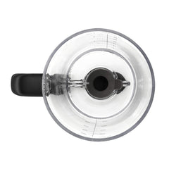 OXO Good Grips clear body with measurement markings up to 4 cups for accurate batching