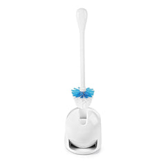 OXO non-slip handle detail for secure comfortable scrubbing
