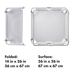 OXO folded sweater dryer compact storage for small-space convenience