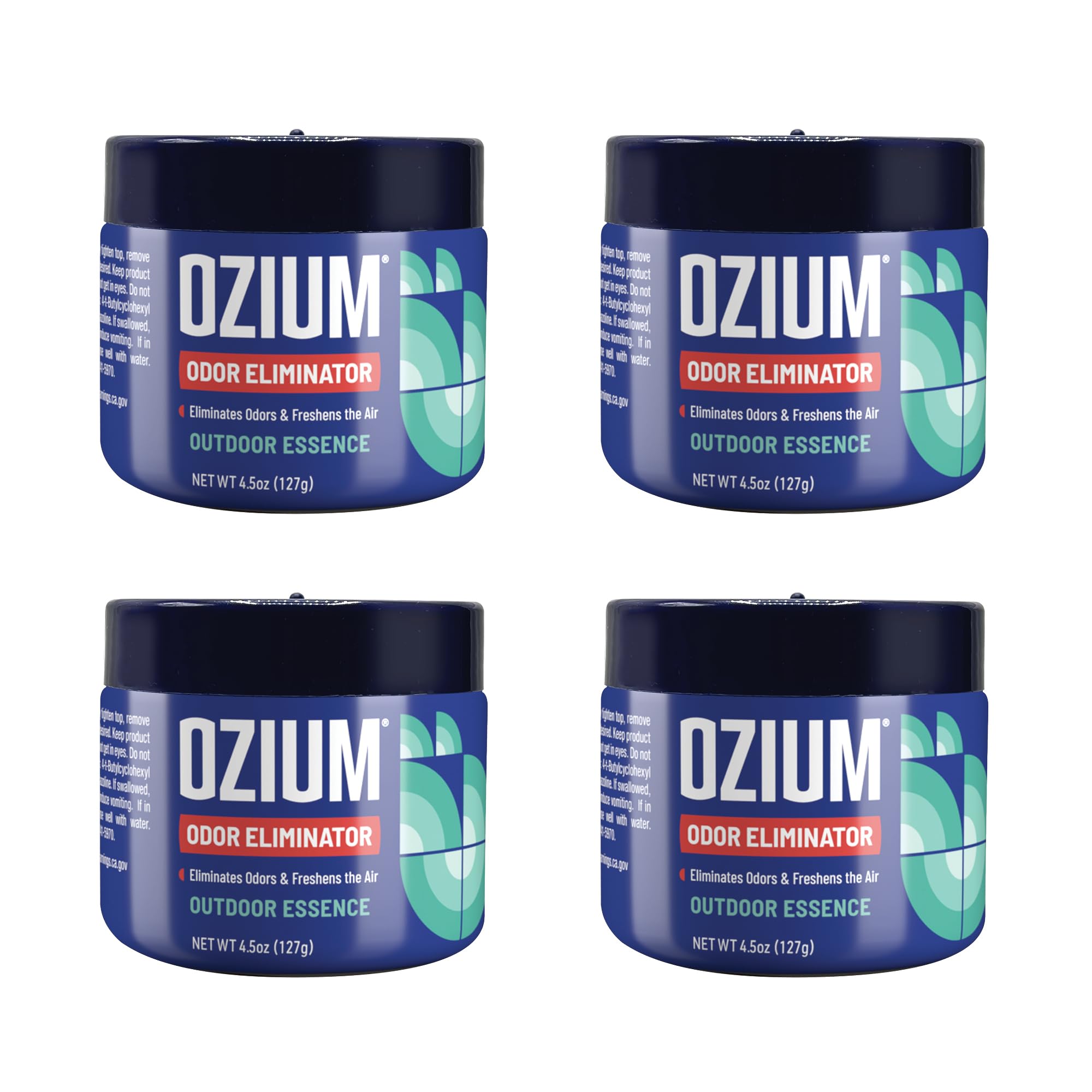 Ozium front packaging showing product and clear label for easy identification