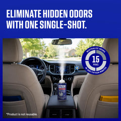 ozium car fogger closeup nozzle detail for precise single-shot activation
