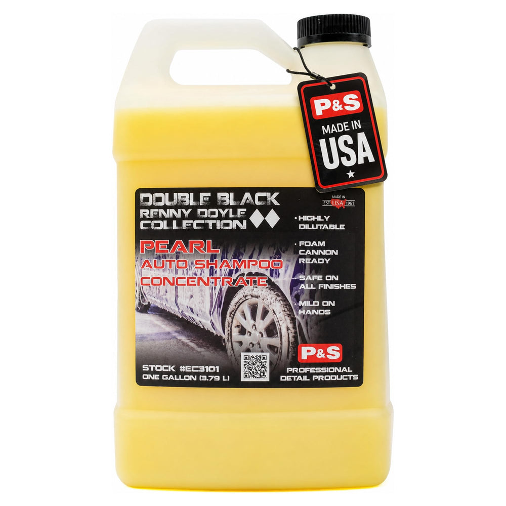 P & S PROFESSIONAL DETAIL PRODUCTS Pearl front label showing product benefits