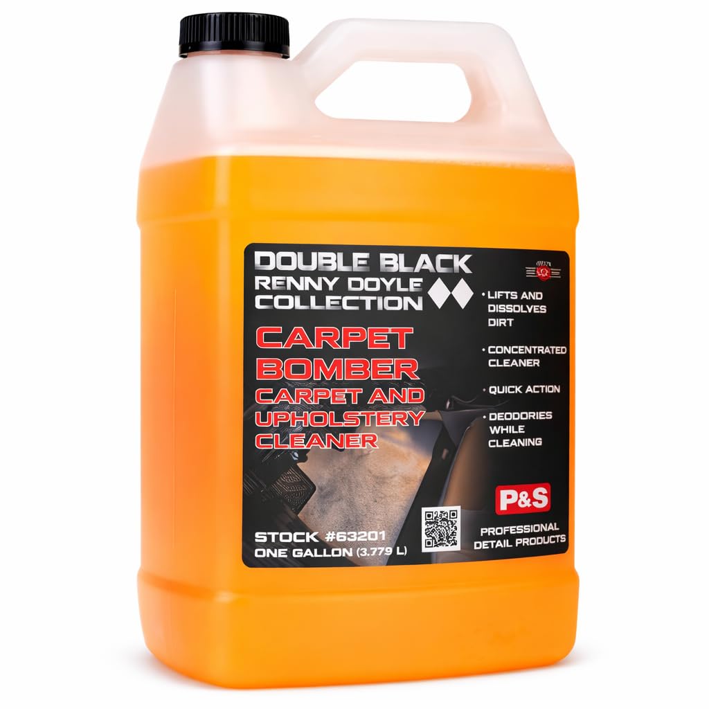 P & S Carpet Bomber front gallon bottle showing professional packaging and cleaning strength