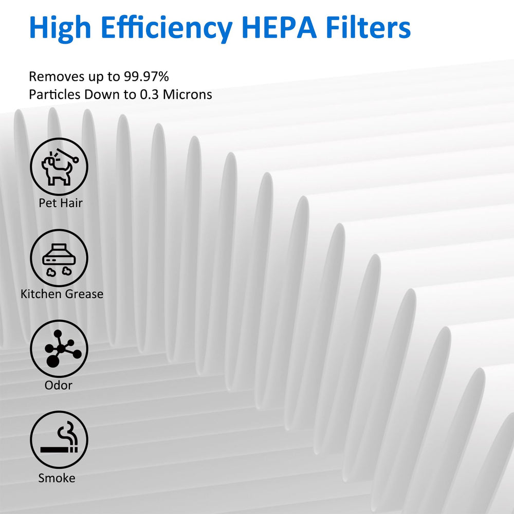 PacHamper filter next to hand showing compact size and easy handling