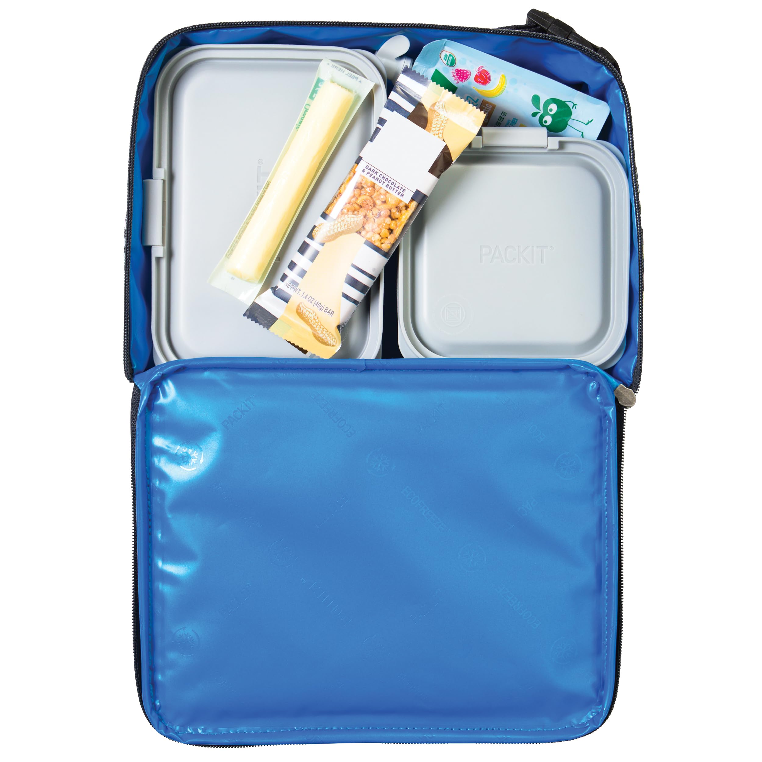 PackIt checked out collapsed flat view for space-saving storage convenience