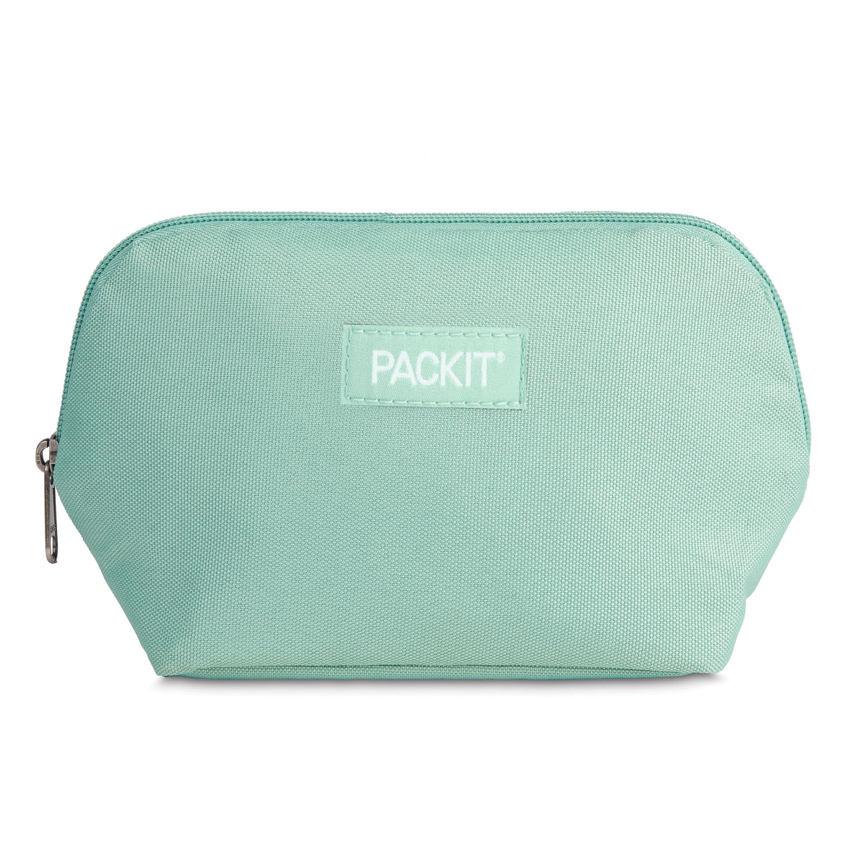 PackIt sage front view showing compact reusable cooler benefit