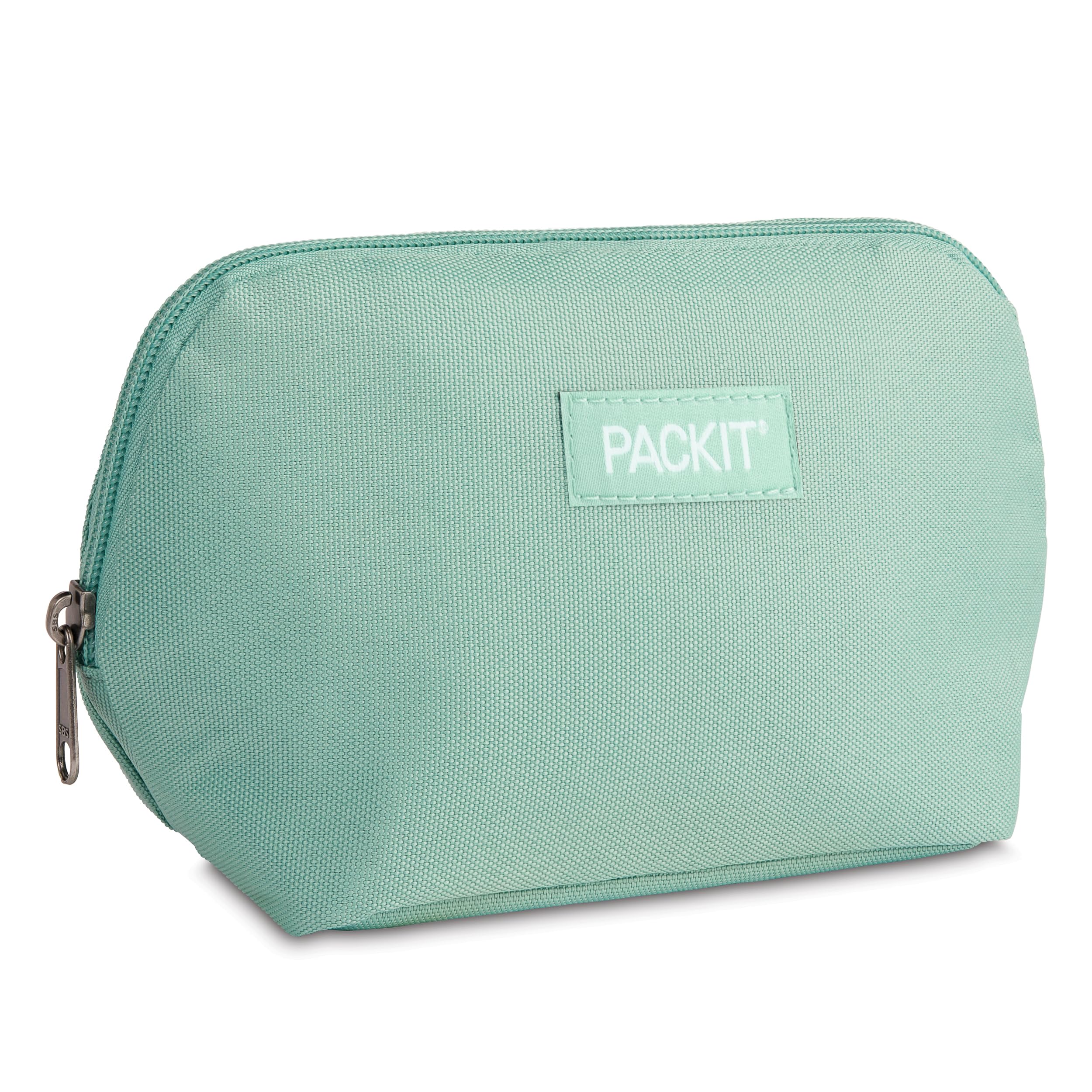 PackIt sage filled with snacks demonstrating cooling benefit