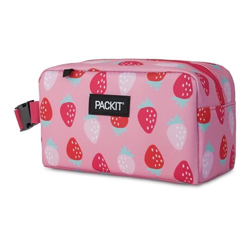 PackIt Snack Box food-safe liner close view showing easy-to-clean surface benefit