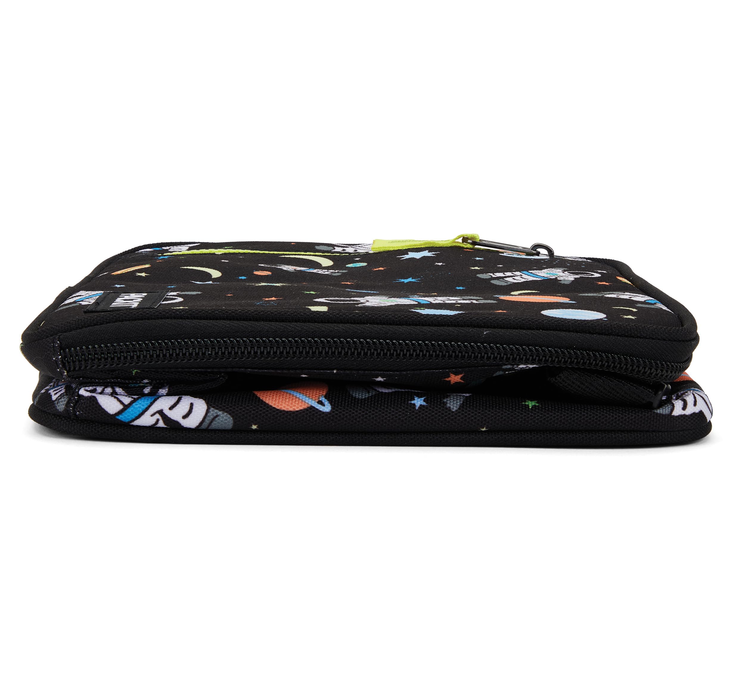 PackIt Spaceman slim exterior pocket with notes for easy organization