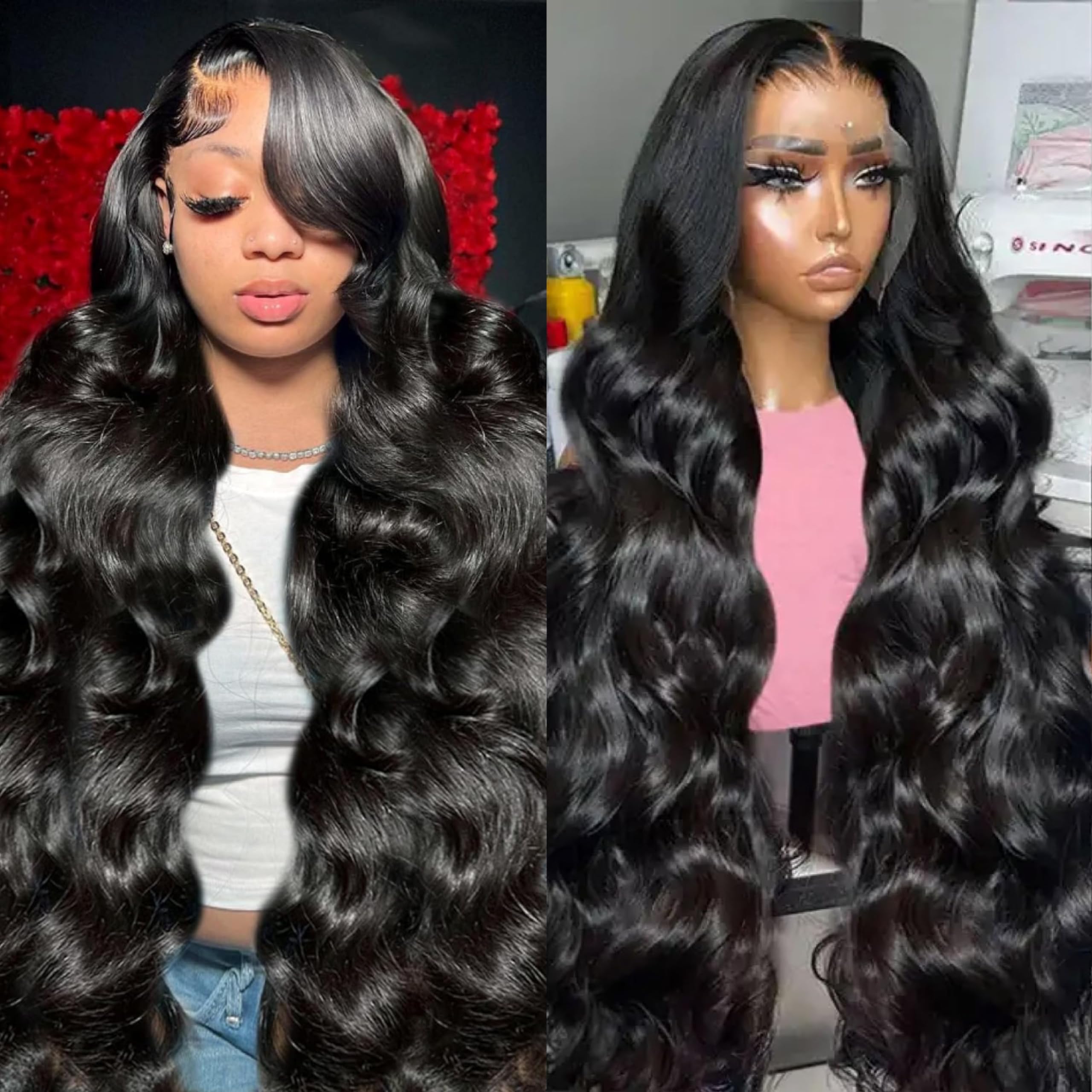 padise HD lace closeup showing transparent Swiss lace and realistic scalp look