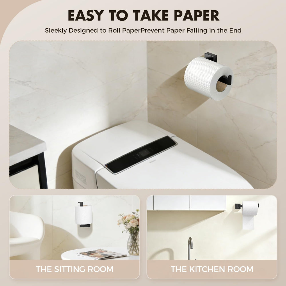 PAHSFS toilet paper holder detail showing smooth roll change and durable construction