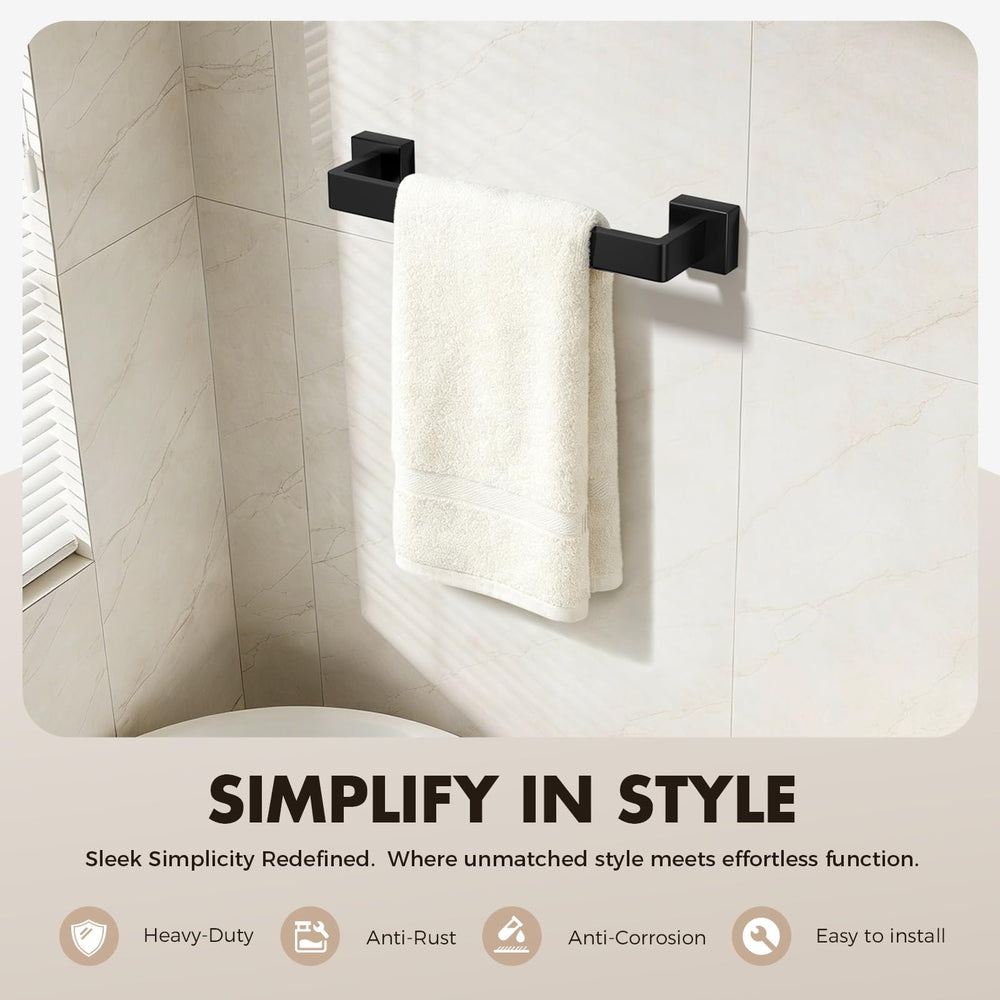 PAHSFS towel ring close-up highlighting solid build and convenient hand-towel access
