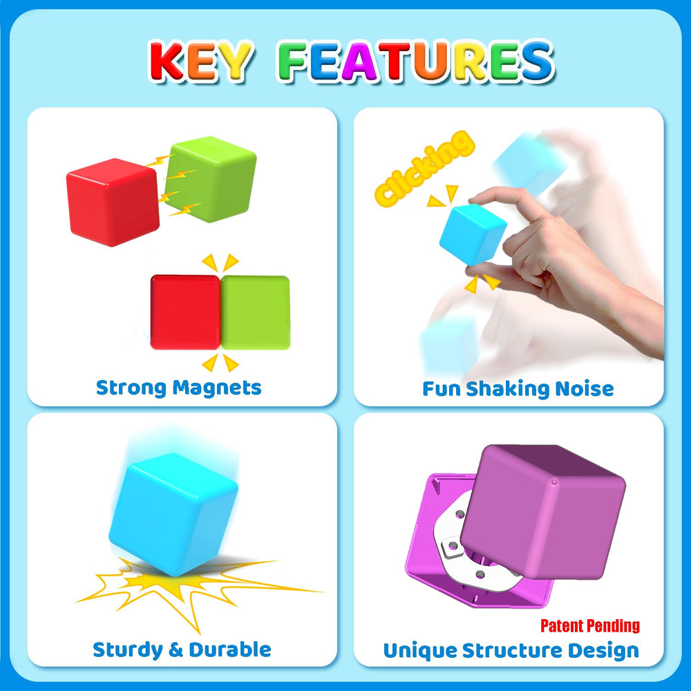 Pairez Toys interior view showing sealed magnet for secure play safety