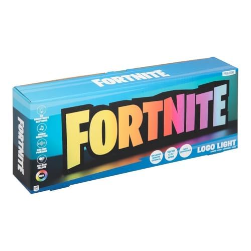 Paladone Fortnite wall-mounted display showing secure, space-saving install