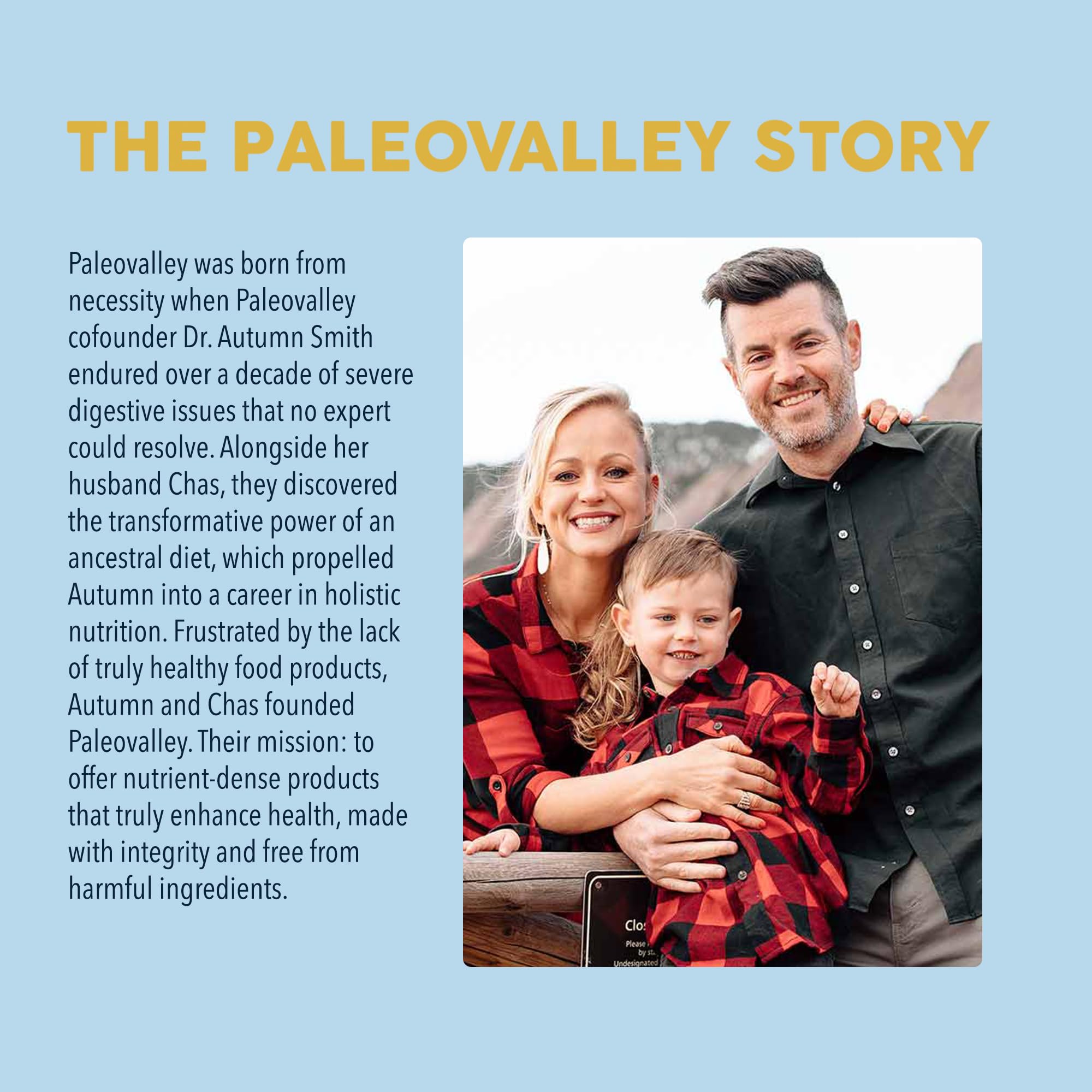 Paleovalley chocolate powder on kitchen counter in lifestyle scene suggesting everyday use