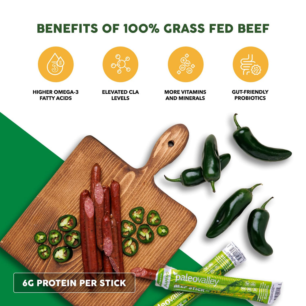Paleovalley sliced stick revealing interior color and moist texture for snack enjoyment