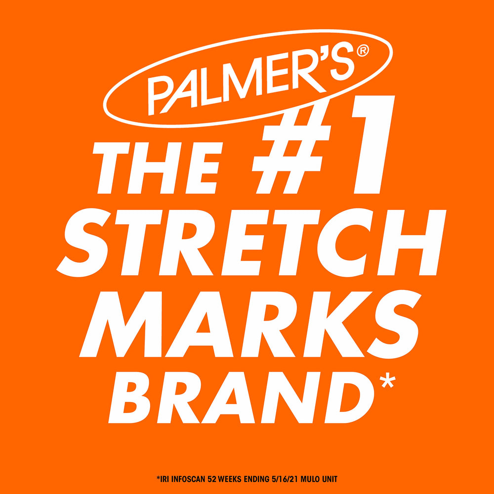 Palmer's oil droplet on hand illustrating smooth application and overnight hydration