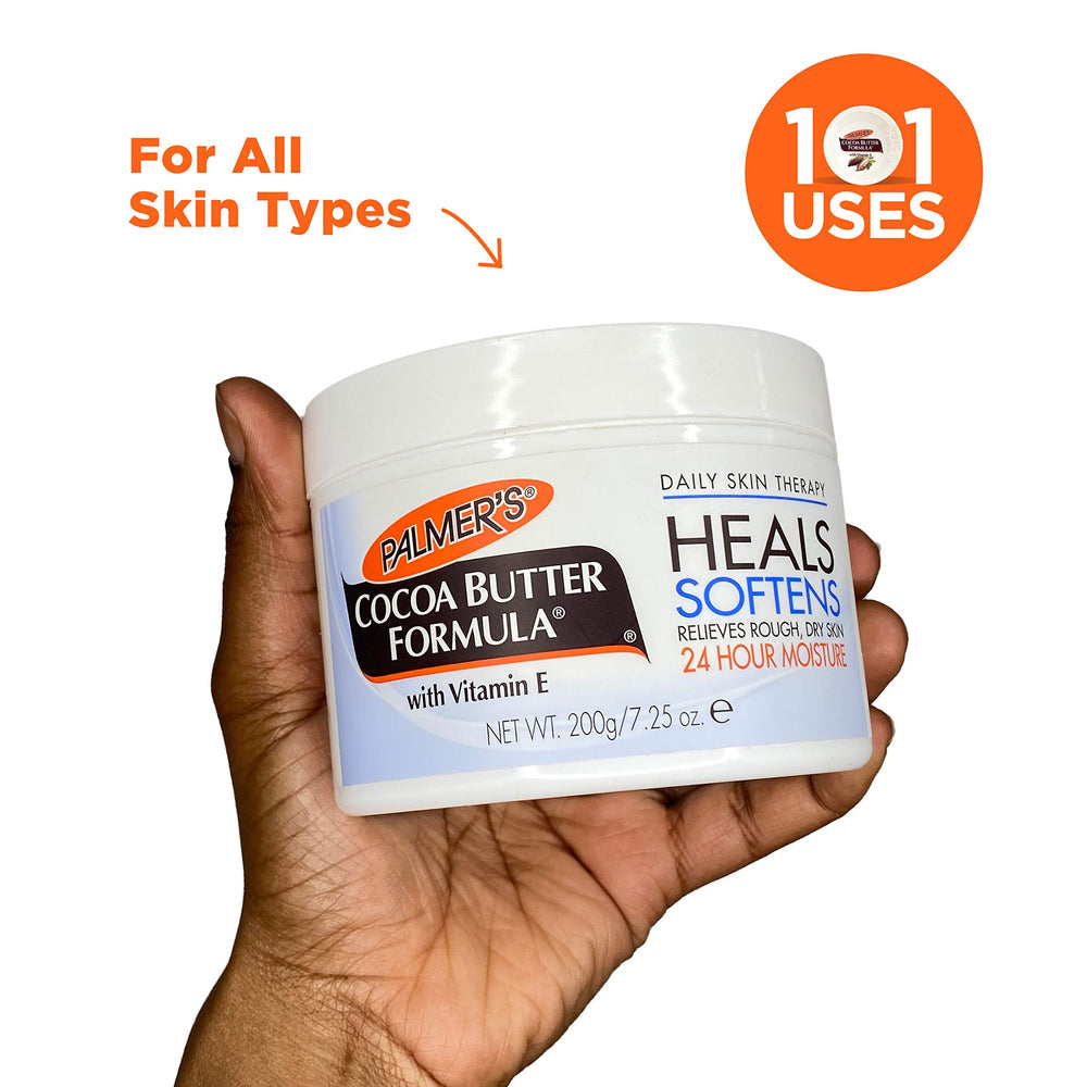 Palmer's used on lips and cuticles for targeted soothing and conditioning