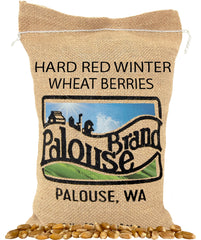 Palouse Brand front packaging showing 5 lb wheat berries and farm origin benefit