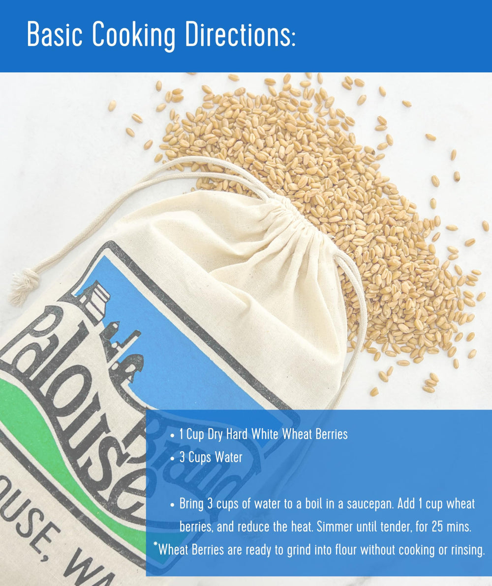 Palouse Brand freshly milled flour displays home-milling and baking benefit