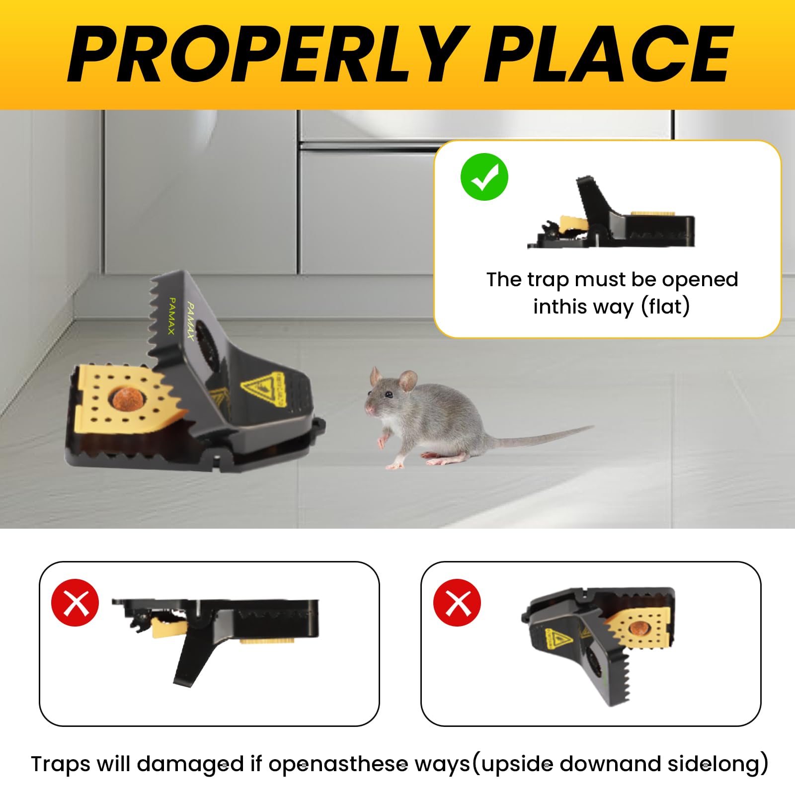 PAMAX no-touch disposal in use, benefit hygienic removal