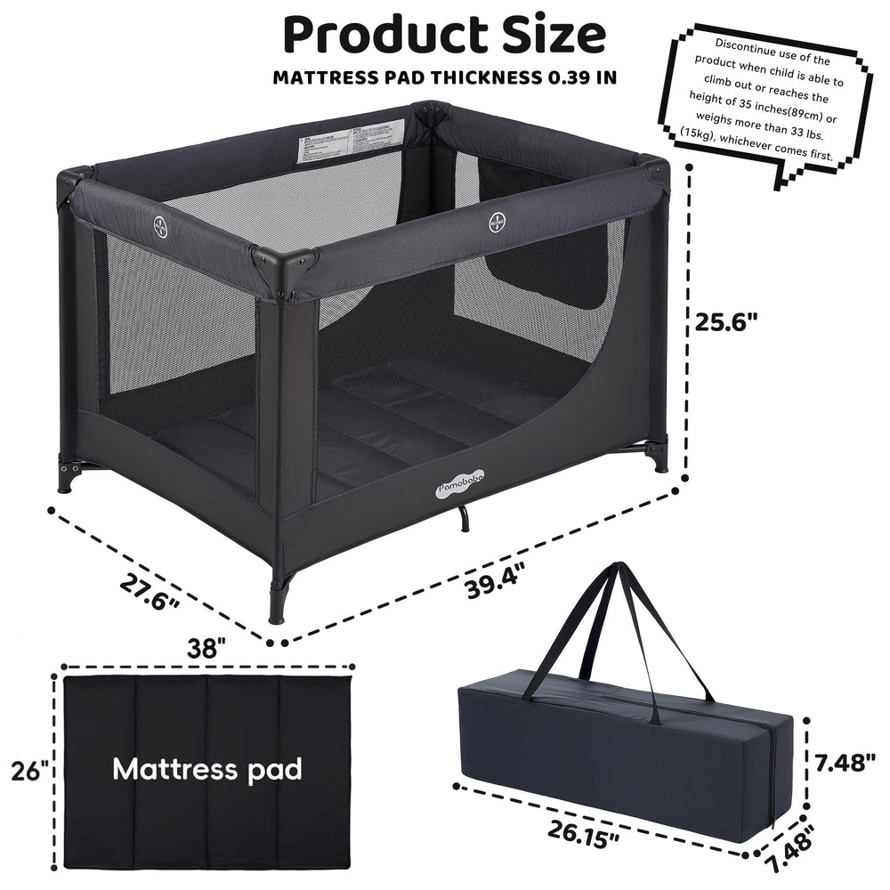 Pamo Babe folded compact in trunk demonstrating easy transport and storage
