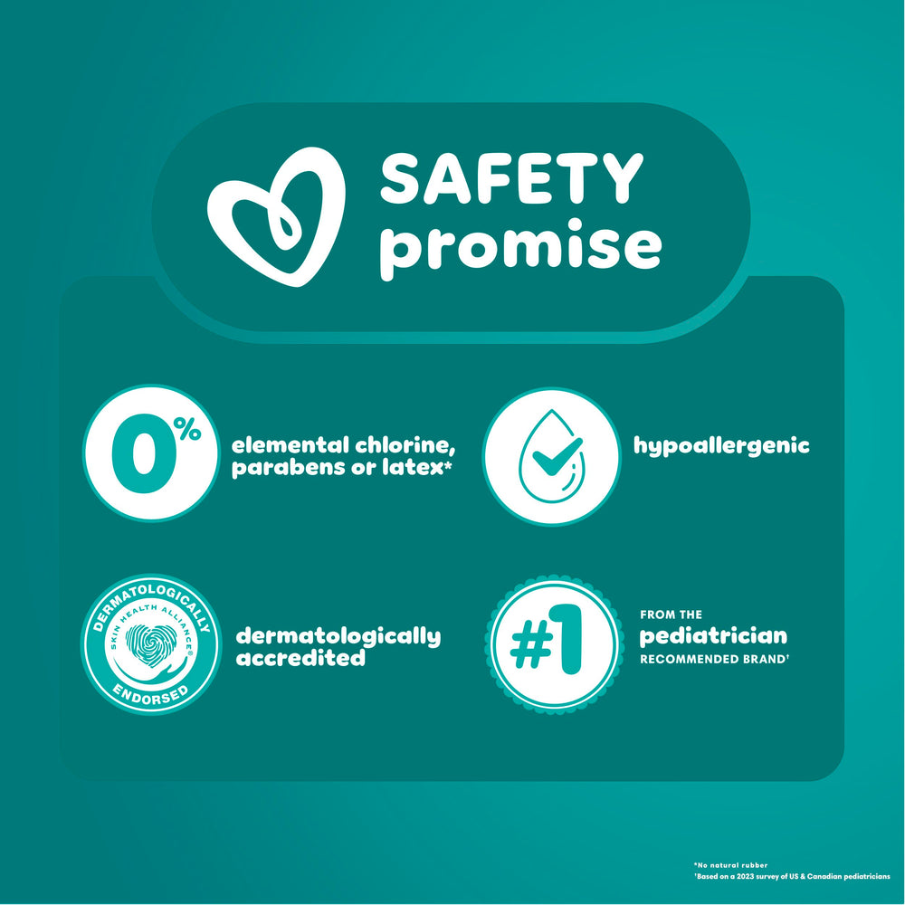 Pampers Easy Ups Bluey graphics on training pants encouraging independence